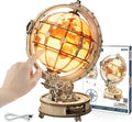 Lámpara ROKR Rompecabezas de madera 3D para adultos, rompecabezas de globo de madera con iluminación LED, kits de construcción de modelos, decoración de habitación para adolescentes, niñas, niños, mujeres y