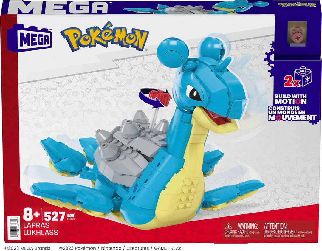MEGA Pokémon - Juego de juguetes de construcción Lapras