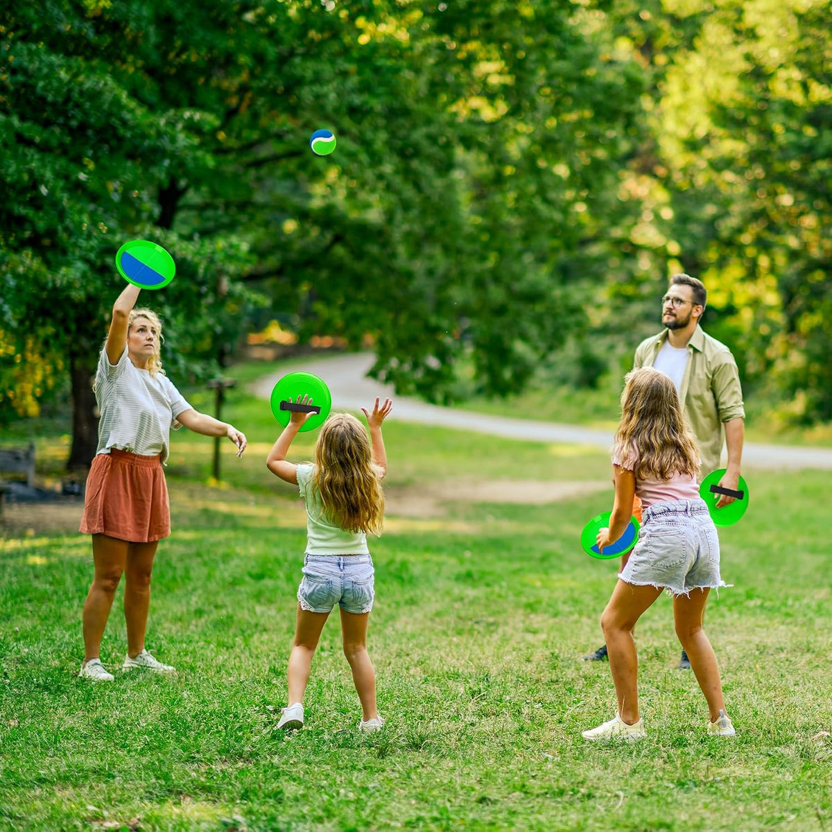 Set Toss y Catch Ball, Juguetes para Piscina y Playa, Juegos de Béisbol para Familia