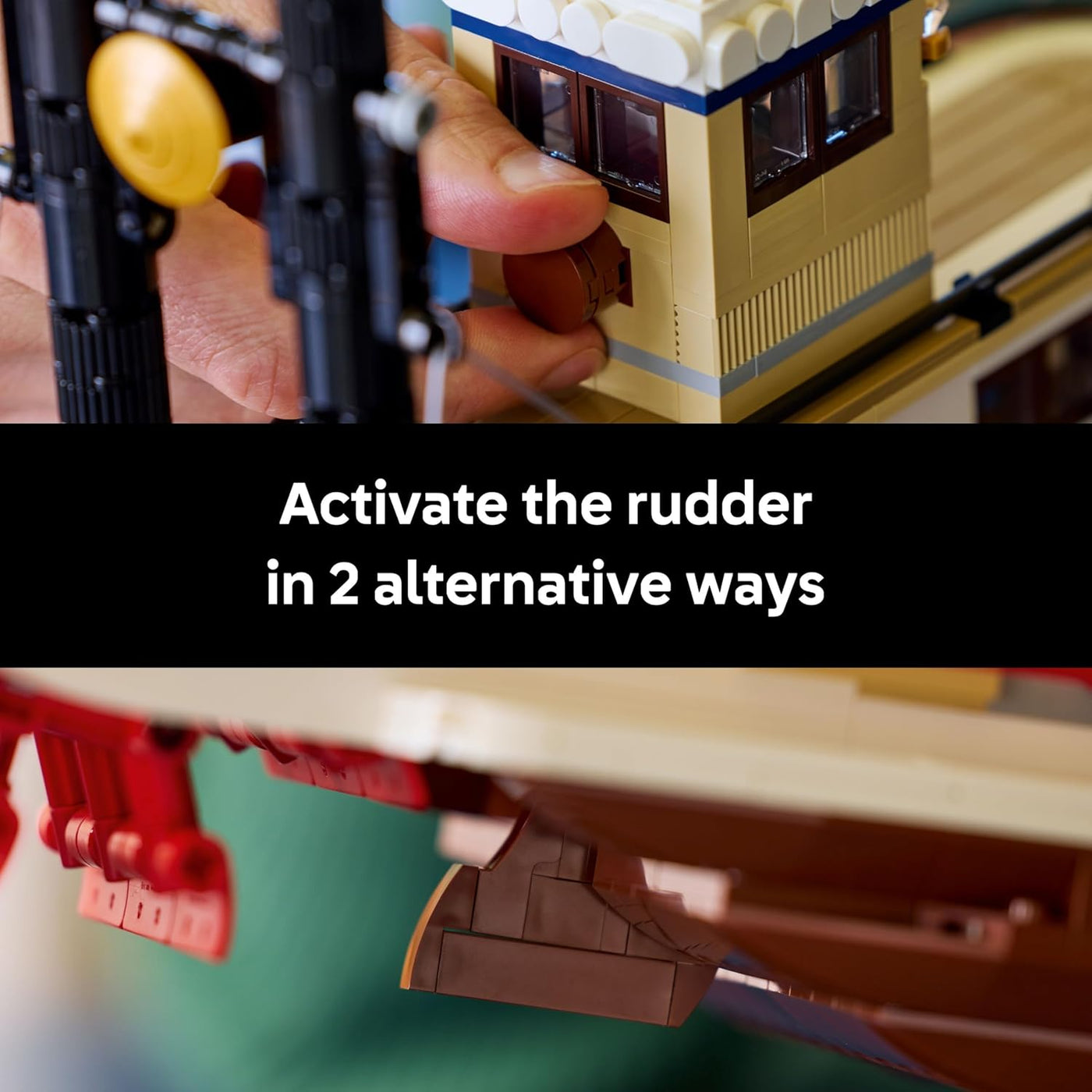 LEGO Ideas River Steamboat - Rompecabezas 3D - Decoración