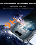 Protector de pantalla de privacidad UNBREAKcable para iPhone 15, paquete de 2