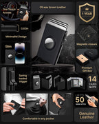 typecase Billetera para Hombre con Soporte para Tarjetas para AirTa...