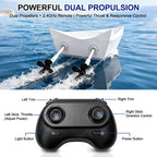 Kit de barco de papel RC DIY para aficionados, navegantes y