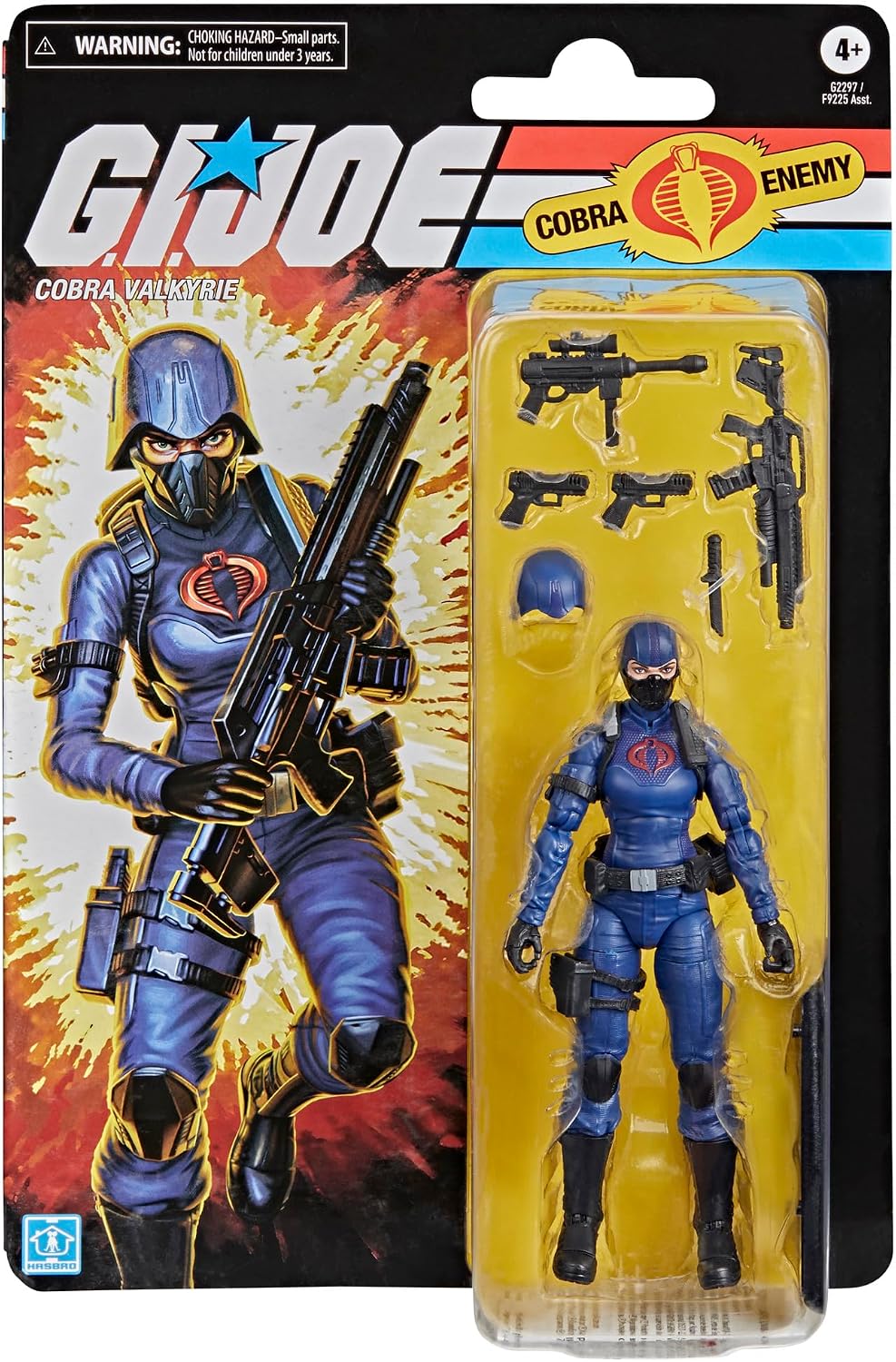 G.I. Joe Serie Clasificada Retro Cardback Cobra Valkyrie