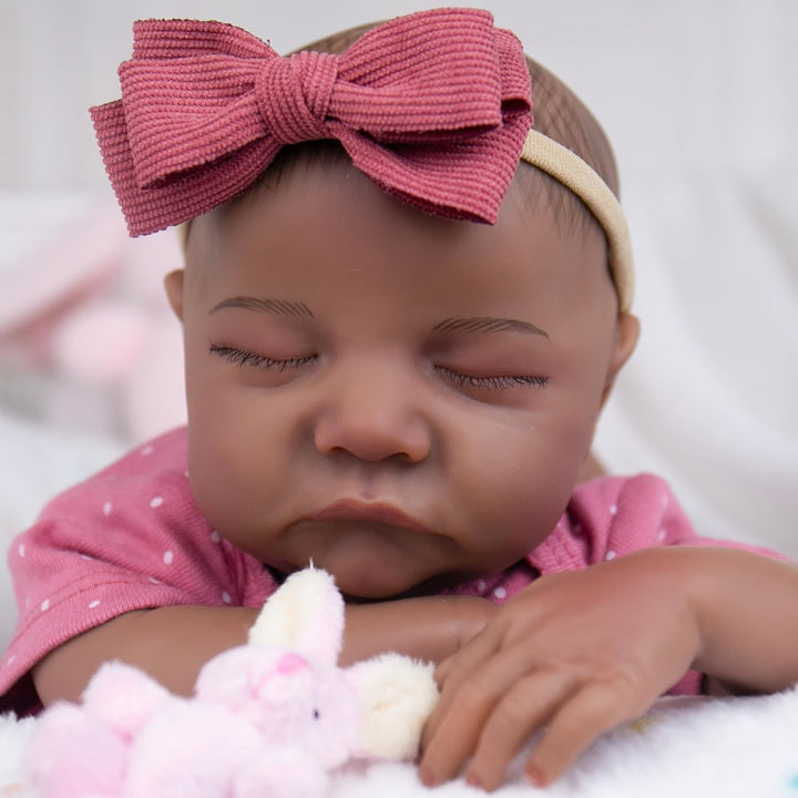 Milidool Reborn Baby Dolls Black Girl - Muñecas de bebé realistas d...
