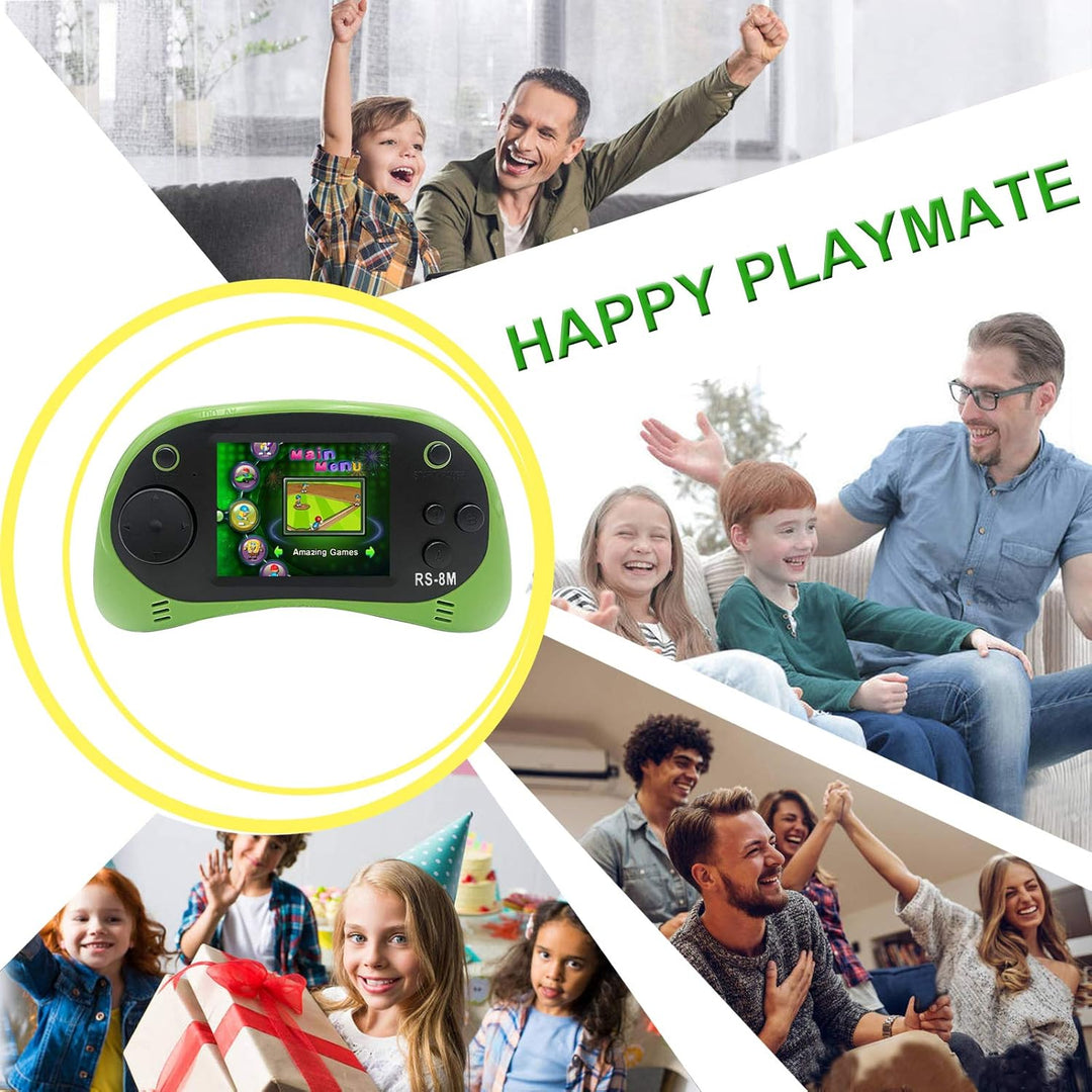 EASEGMER Juegos de mano para niños de 16 bits integrados de 220 HD,...