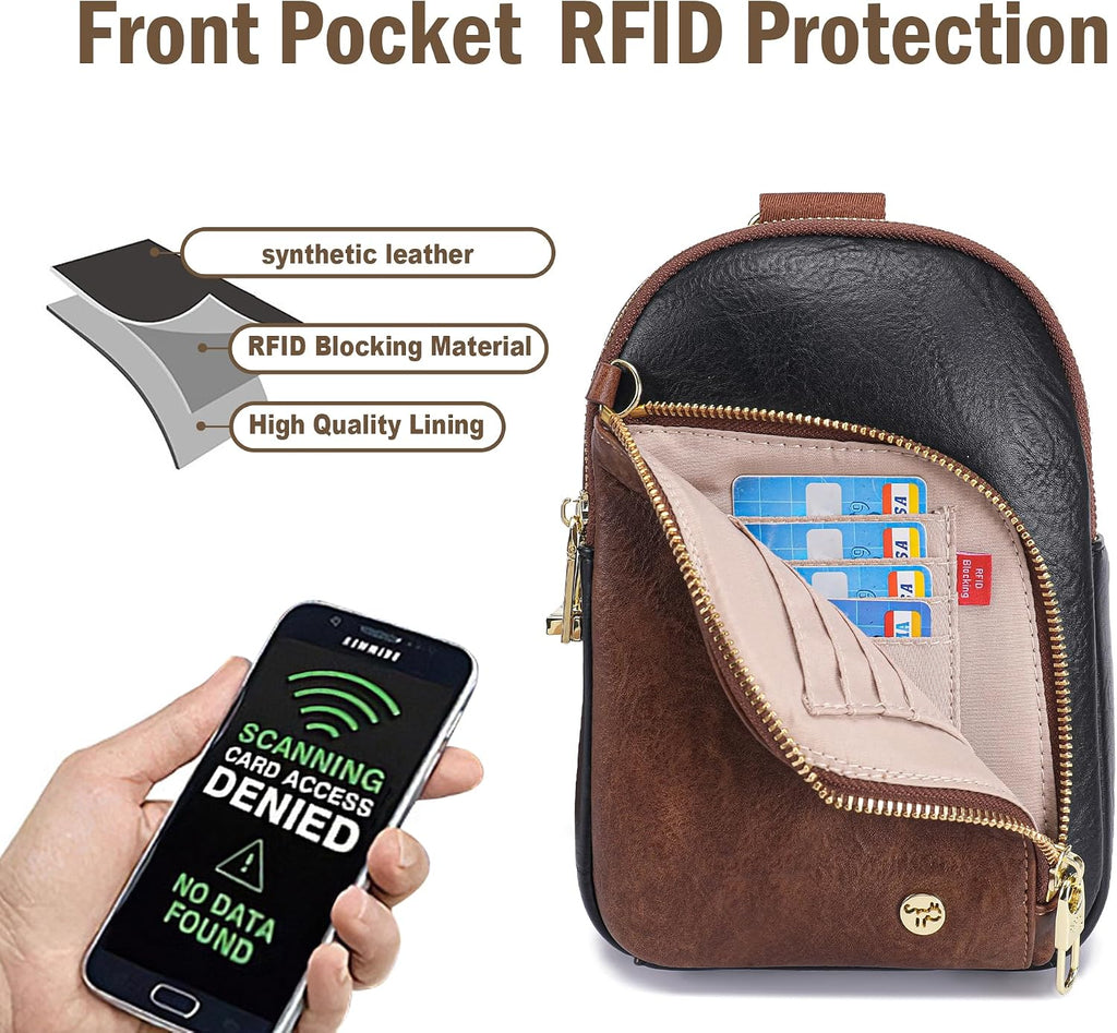 Bolso de viaje pequeño, bolso cruzado antirrobo para mujer
