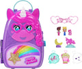 Polly Pocket Juego de mochila de unicornio