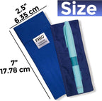 FRIO Billetera de enfriamiento - Enfriador de insulina y GLP-1 durante más de 45 horas - Soporte para inyecciones GLP-1 - Azul - Individual