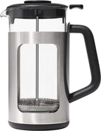 OXO Brew - Prensa francesa de 8 tazas con elevador de tierra
