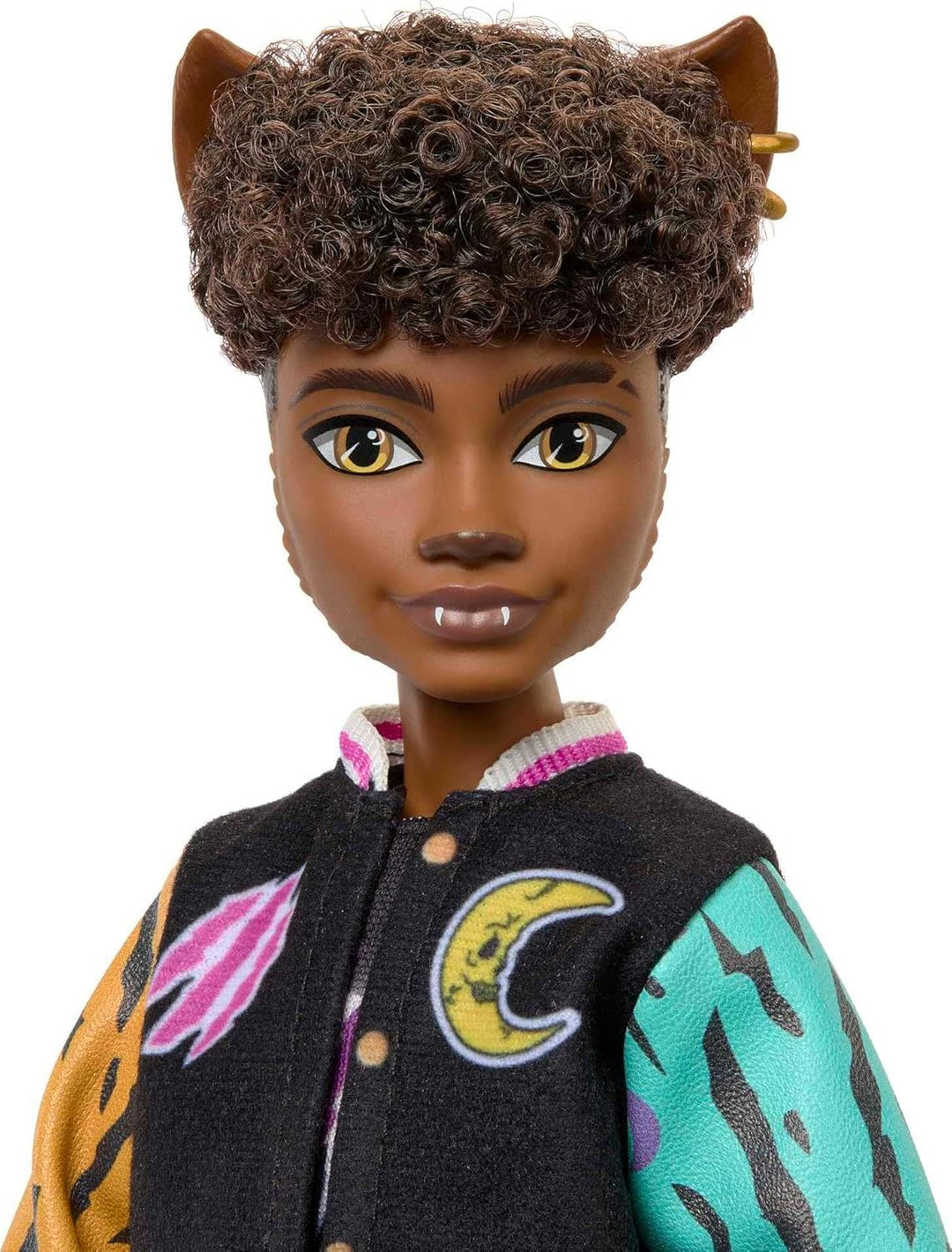 Muñeca de Monster High, muñeca Clawdeen Wolf con bulldog gárgola ma...