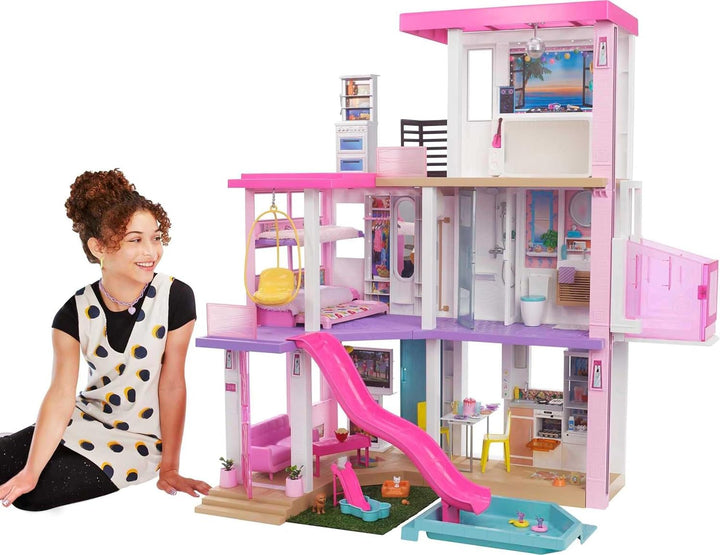 Barbie DreamHouse versión 2,021 \u2013 Casa de muñecas grande (3.75...