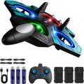 Foam RC Planes Remote Control Airplanes con LED (Azul, 3 Baterías)