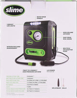 Inflador de llanta\/bomba dual 12V Slime 40034 para usos múltiples