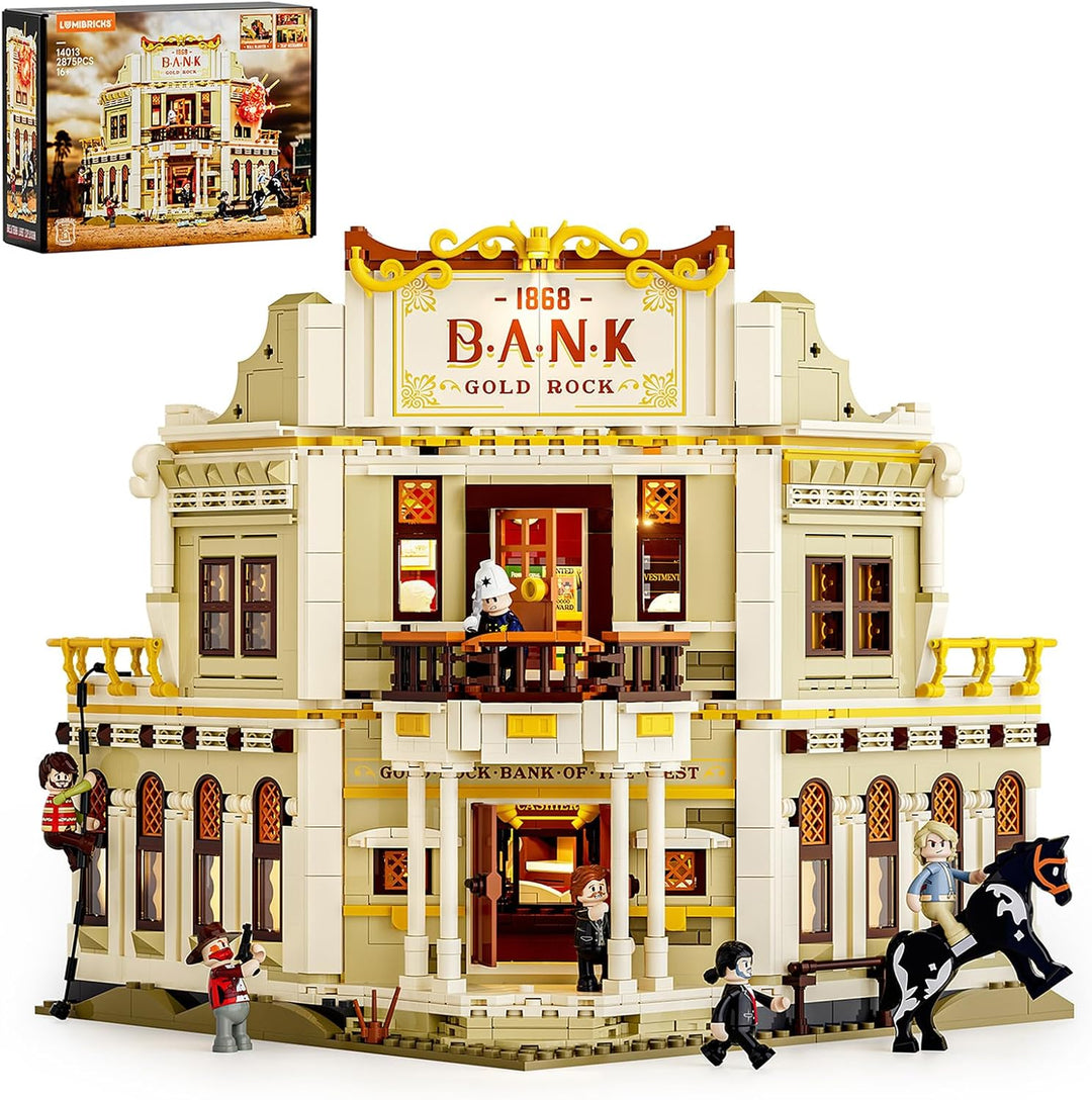 Western Bank Heist Lighting - Juego de ladrillos de