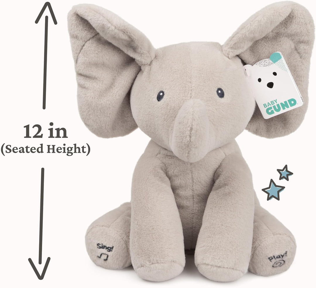 Baby Gund - Flappy el Elefante animado juguete de peluche