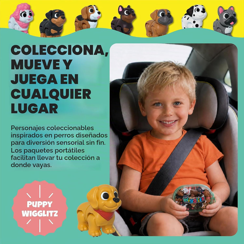 Paquete de 25 juguetes coleccionables para ansiedad de cachorros