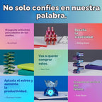 Speks Geode - Juguete magnético antiestrés | Juguete sensorial de escritorio para adultos y adolescentes de 14 años en adelante | Regalo para el alivio del estrés | Esfera, azul