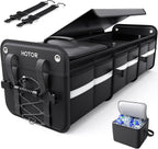 HOTOR Organizador de maletero - Organizador de coche y almacenamiento con bolsa enfriadora para SUV