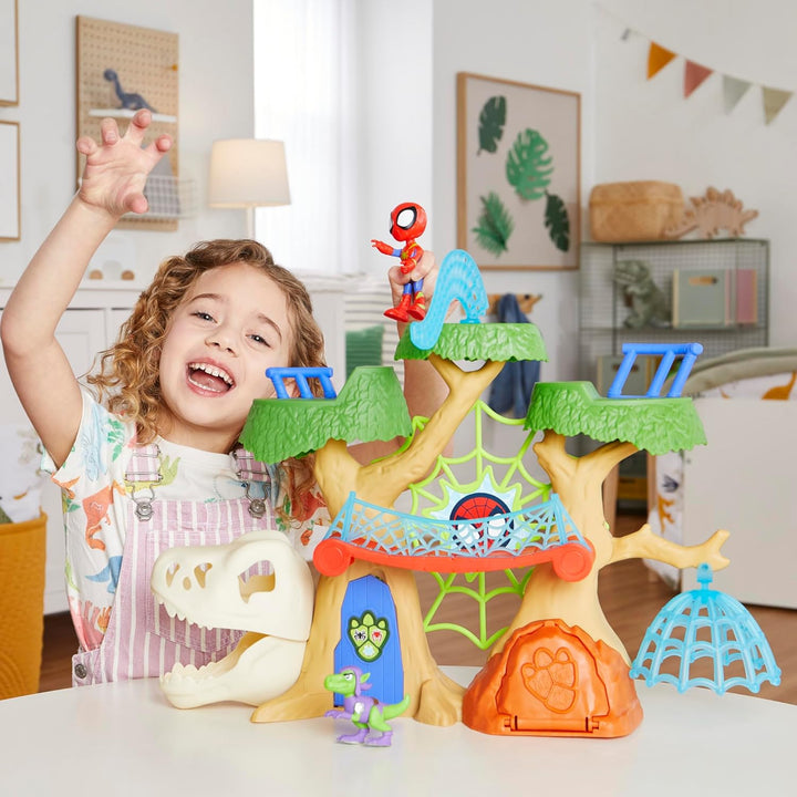 Spidey and his Amazing Friends Marvel Dino-Webs Treehouse