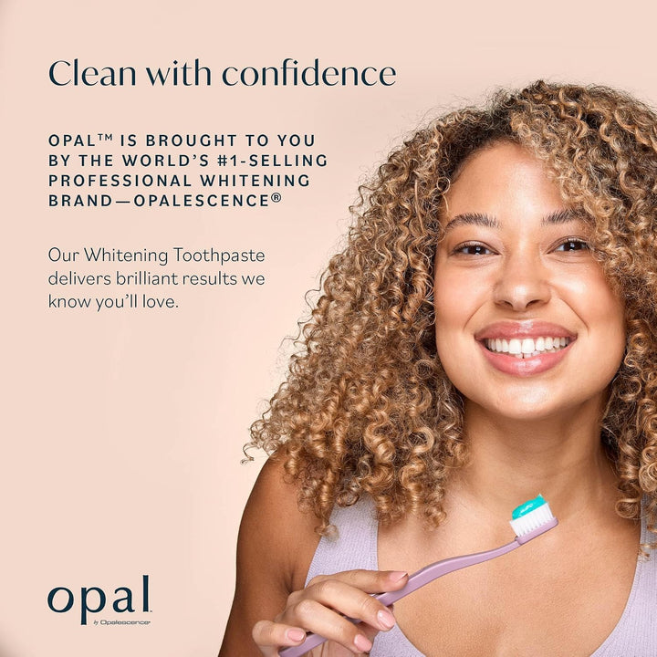 Opalescent - Pasta de dientes blanqueadora de ópalo 4.7 onzas, ment...