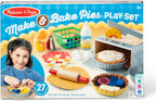 Melissa & Doug - Juego de simulación de alimentos de madera