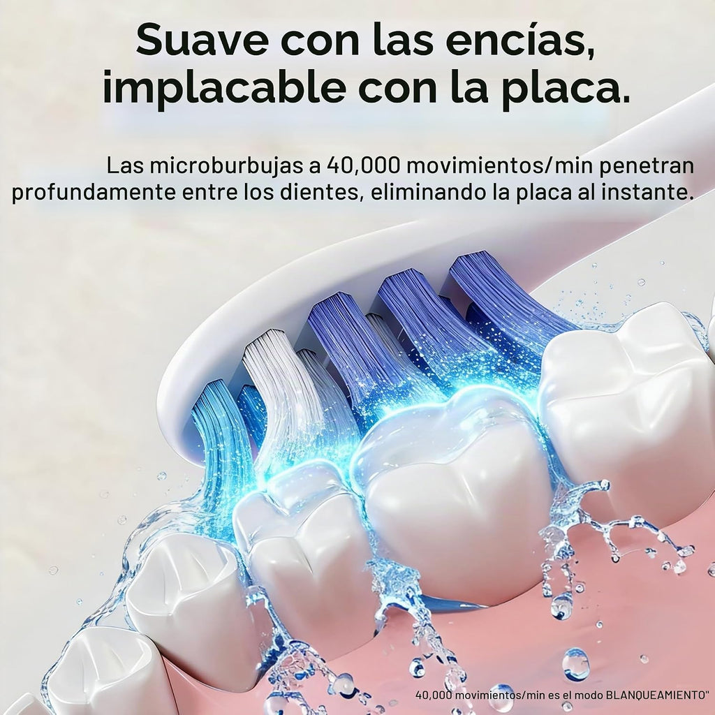 SAKYPRORAL G5S Cepillo de dientes eléctrico inteligente para adultos y