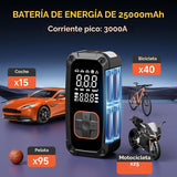 Inflador de Neumáticos Compresor de Aire Portátil - Bomba de Aire E...