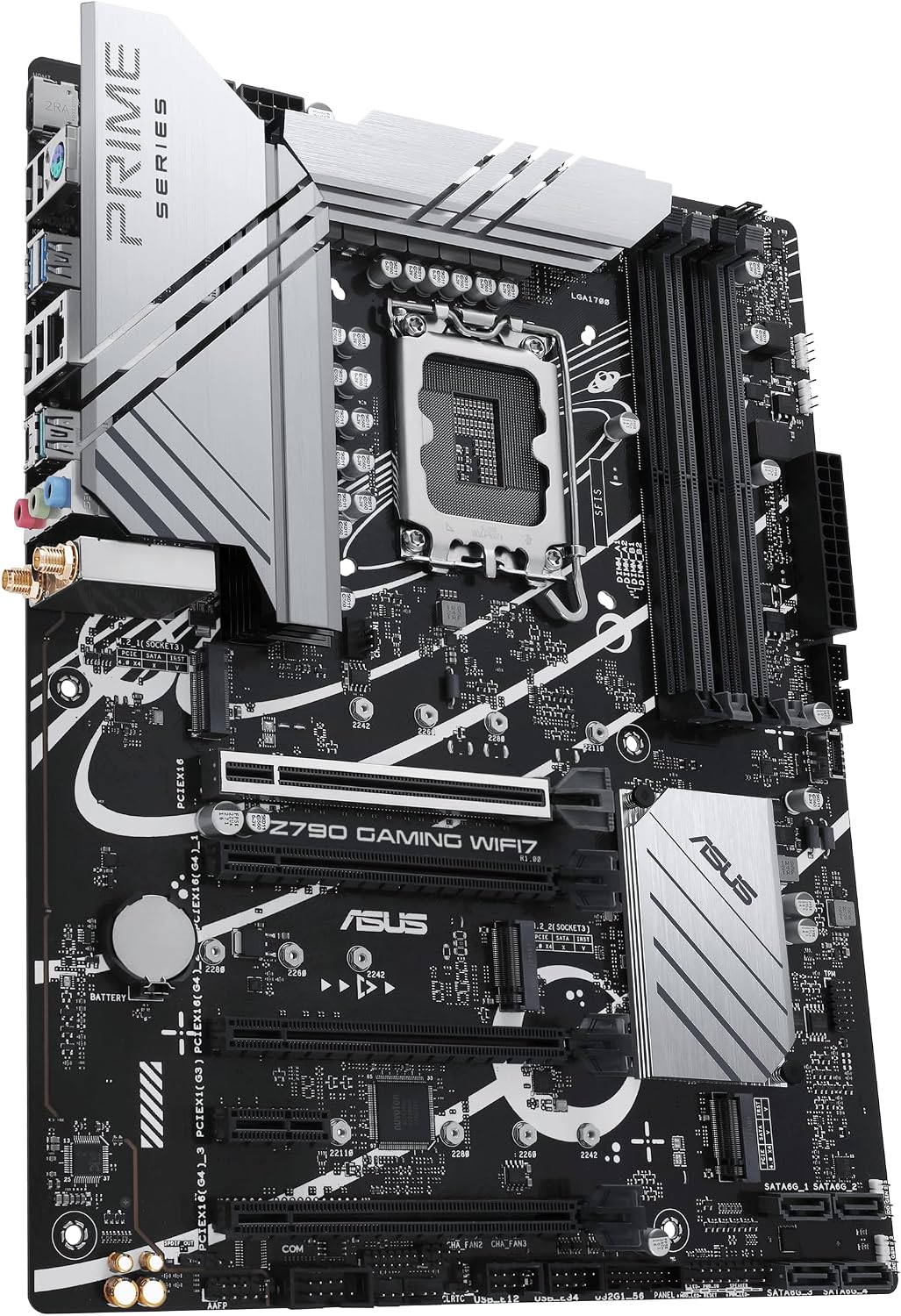 ASUS Z790 GAMING WIFI7 (LGA 1700) Placa base ATX con PCIe 5.0, tres...