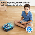 Sillbird Kit de robot de construcción con control remoto, regalo STEM para