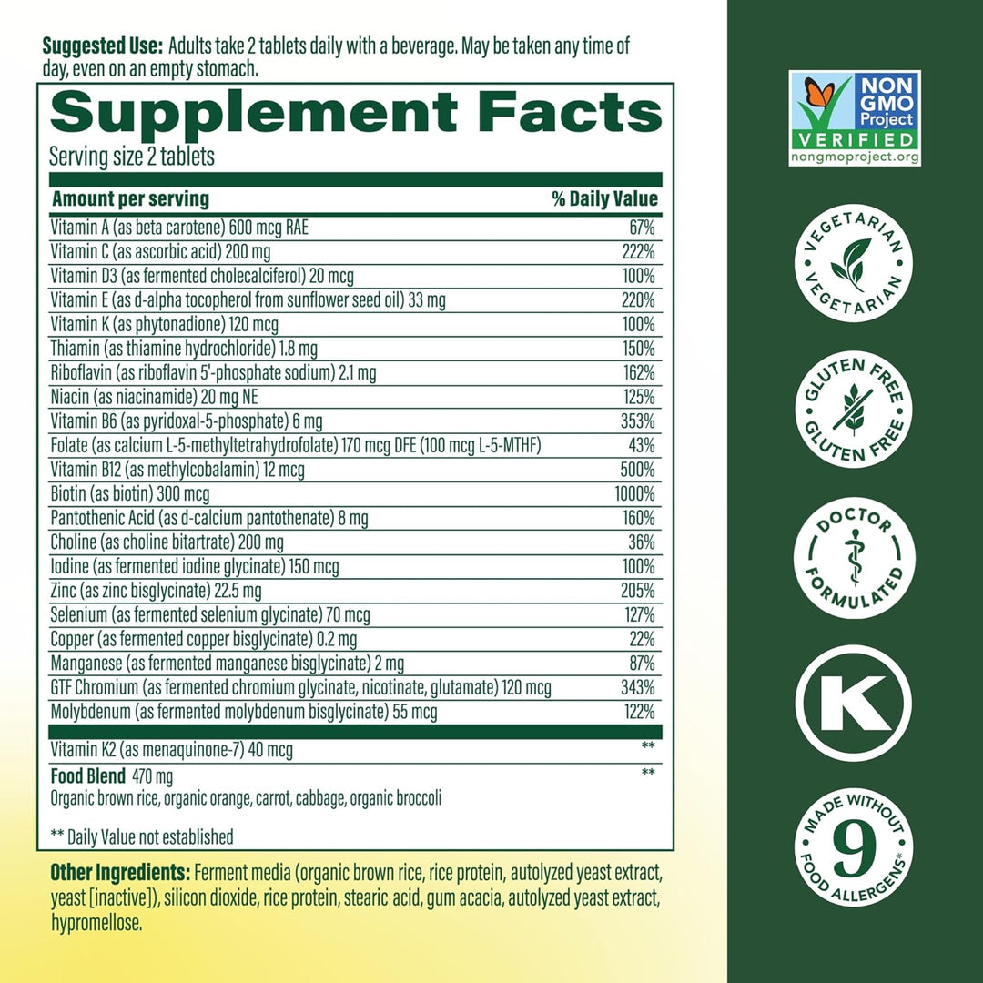 Vitaminas MegaFood Multi, para mujeres, 120, 1, 1