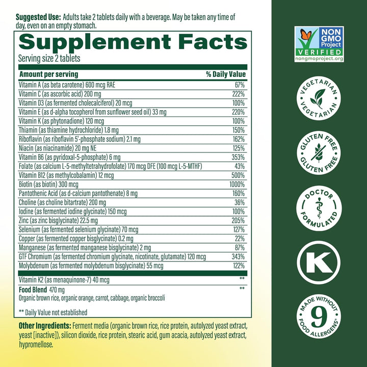 Vitaminas MegaFood Multi, para mujeres, 120, 1, 1