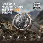 KOSPET ORB 2 Reloj Inteligente Resistente, 5 ATM y IP69 Impermeable, GPS de Banda Dual