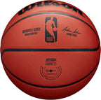 WILSON Balones de baloncesto de competición de interior auténticos de la NBA - Tamaño 6 y tamaño 7