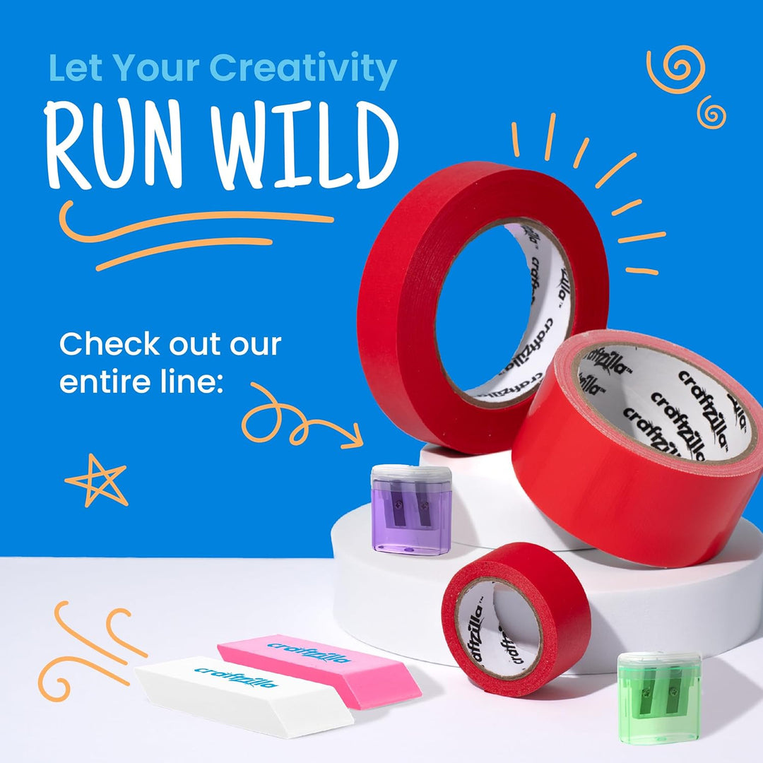 Craftzilla Sacapuntas de lápiz 100 unidades sacapuntas