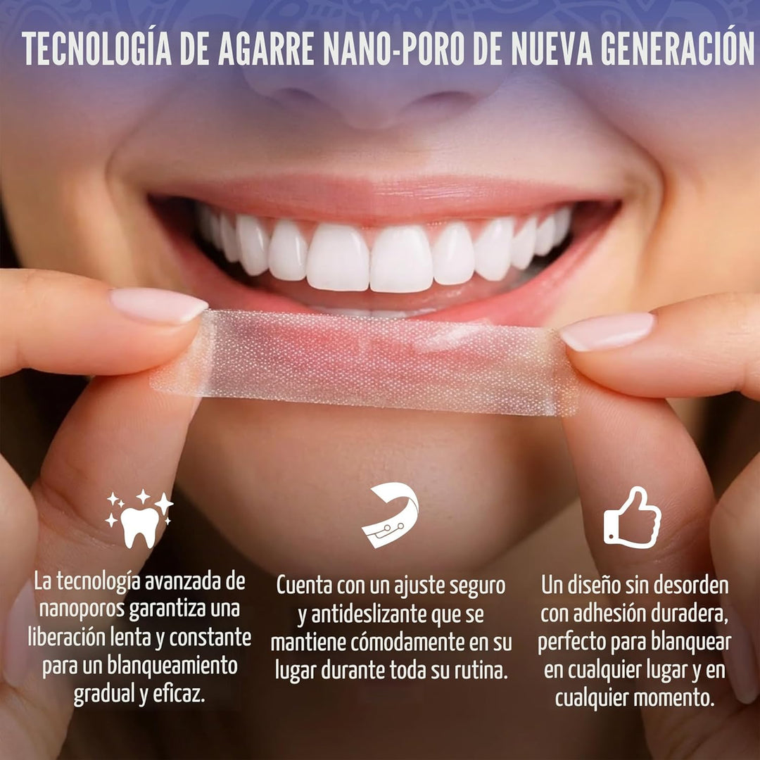 GuruNanda - Kit de tiras blanqueadoras dentales, tratamiento de 16...
