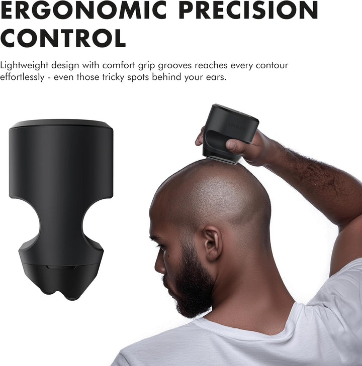 Aberlite Touch 2 - Afeitadora de cabeza de aluminio para hombres ca...