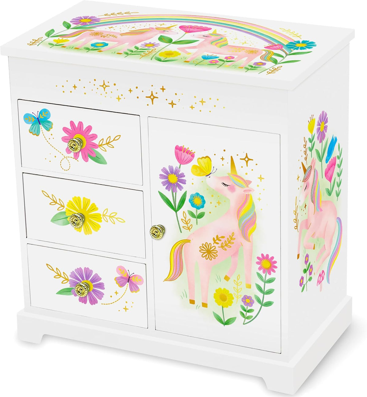 Giggle & Honey® Unicorn Musical Jewelry Box para Girls
