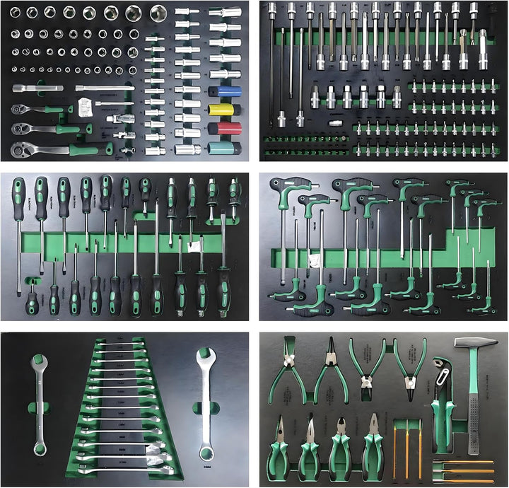 Griplier Juego de herramientas de reparación de automóviles de mecá...