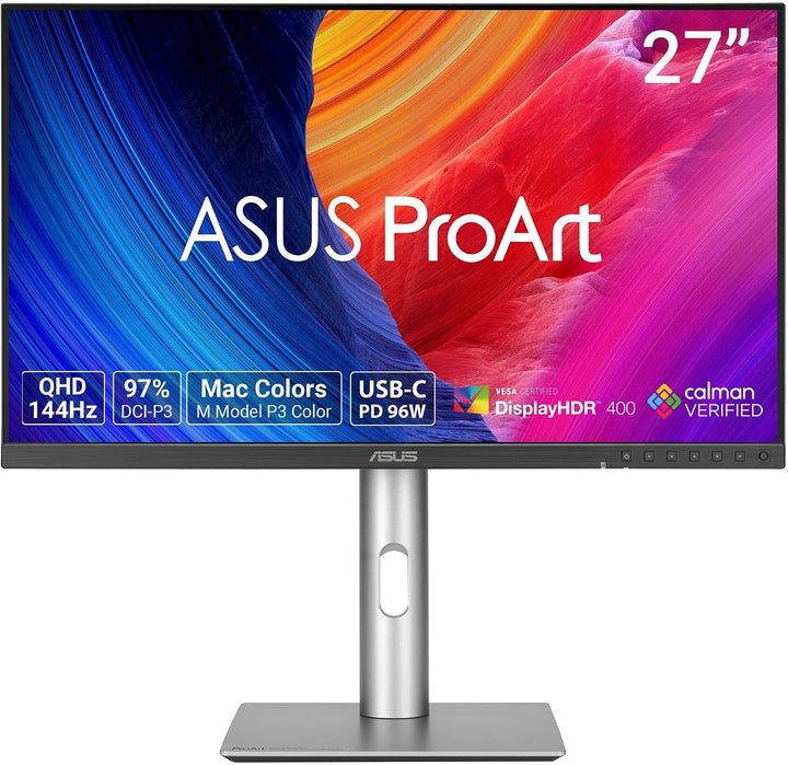 ASUS ProArt PA278CGRV Monitor profesional USB-C de 27 pulgadas 1440...