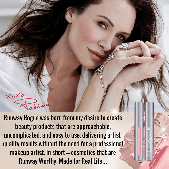 Runway Rogue LuxGloss - Brillo de labios con alto pigmento brillant...