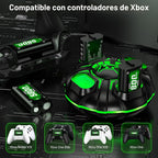 Ukor Carga rápida 4x5800mWh Batería recargable con cargador para controlador Xbox Baterías recargables Xbox para Xbox One & S & X & Elite, Xbox Series X y S