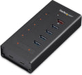 StarTech.com Hub USB C de 7 puertos - USB tipo C a 2x USB-C/5x USB-A - USB