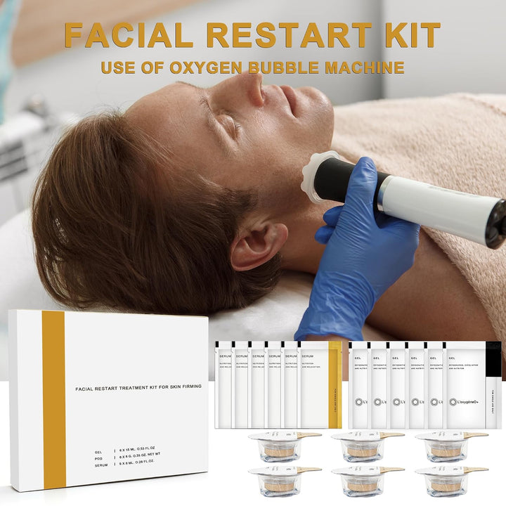 Elitzia Kit facial de CO\u2082 - 6 juegos\/caja para máquina facial...