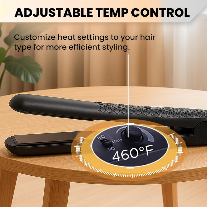 Planchita de cerámica plana Forever Herstyler Classic, Hot Pink