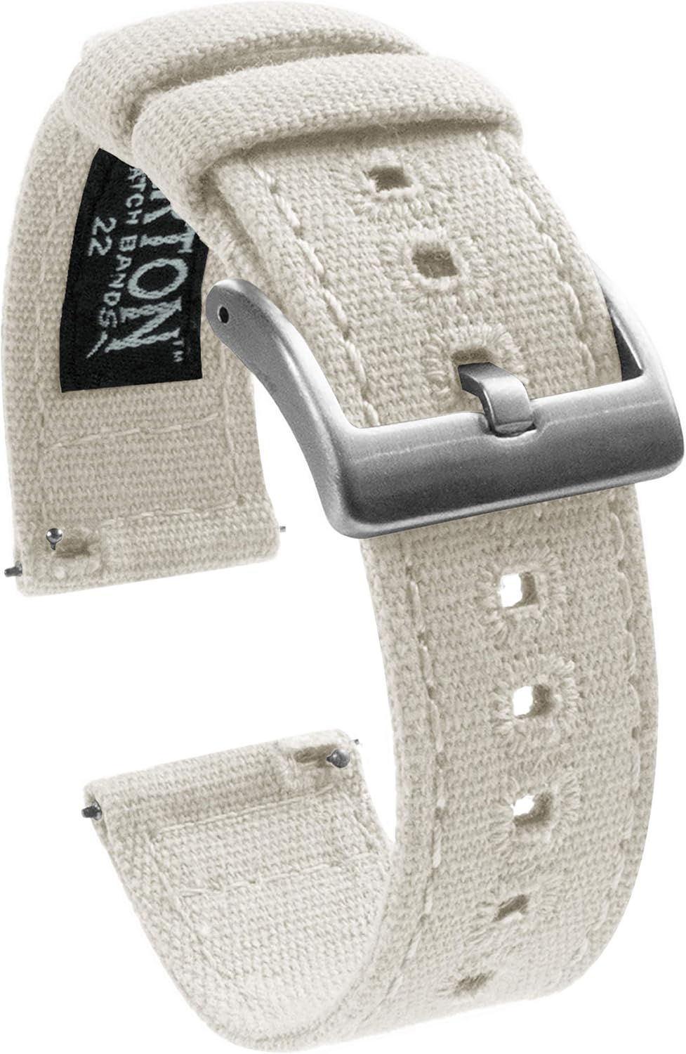 BARTON Correas de reloj con sistema de liberación rápida de Canvas