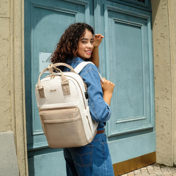 LOVEVOOK - Mochila para laptop de 15.6 pulgadas para mujer, bolsa d...