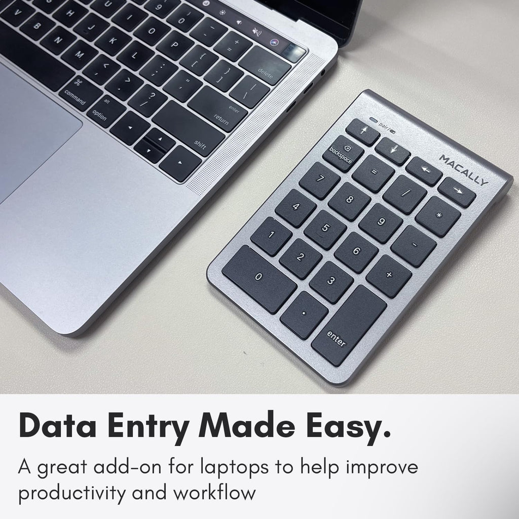 Teclado numérico Bluetooth Macally para laptop