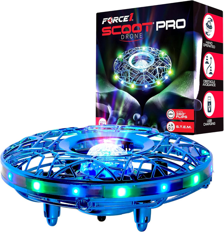 Force1 Scoot Pro - Dron de mano para niños o adultos, mini drones c...