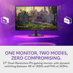 Alienware 27 Monitor de juegos de resolución dual - AW2725QF - 4K a...